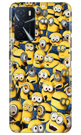 Minions Case for Oppo A16(Design - 126)