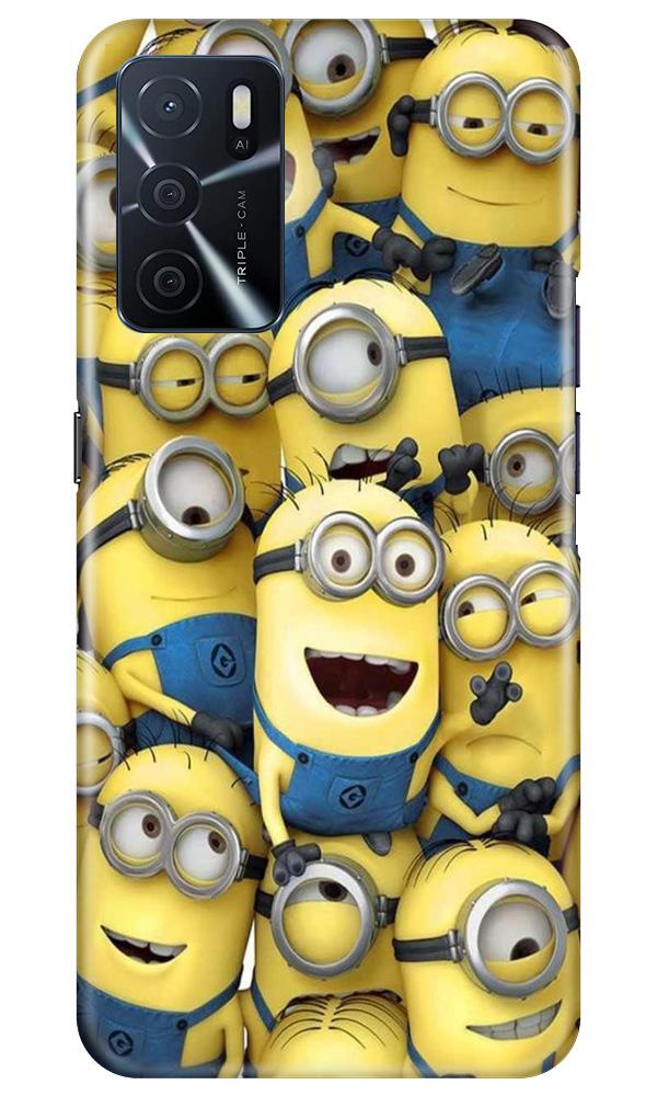 Minions Case for Oppo A16  (Design - 127)