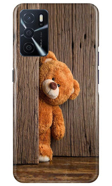 Cute Beer Mobile Back Case for Oppo A16  (Design - 129)