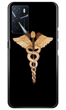 Doctor Logo Mobile Back Case for Oppo A16  (Design - 134)