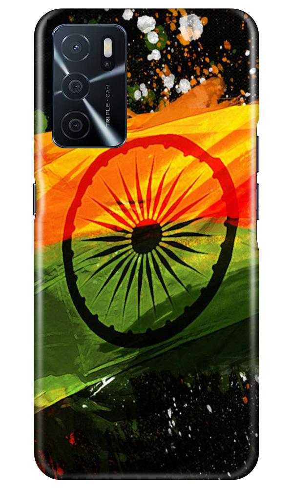 Indian Flag Case for Oppo A16(Design - 137)