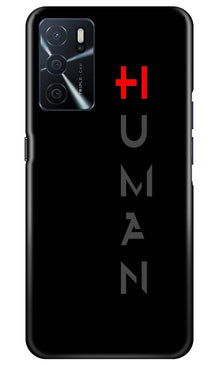Human Mobile Back Case for Oppo A16  (Design - 141)