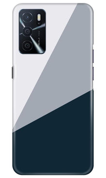 Blue Shade Mobile Back Case for Oppo A16 (Design - 182)