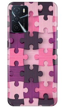 Puzzle Mobile Back Case for Oppo A16 (Design - 199)