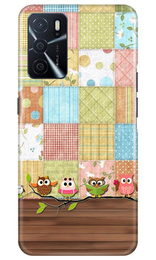 Owls Mobile Back Case for Oppo A16 (Design - 202)