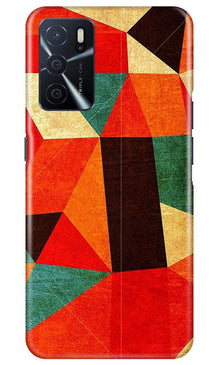 Modern Art Mobile Back Case for Oppo A16 (Design - 203)