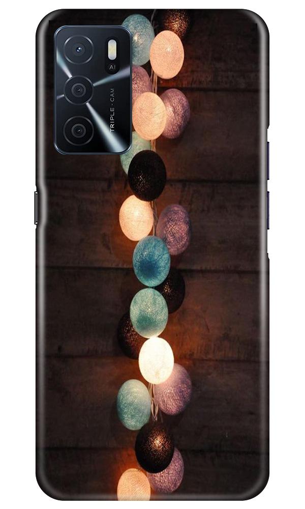 Party Lights Case for Oppo A16 (Design No. 209)