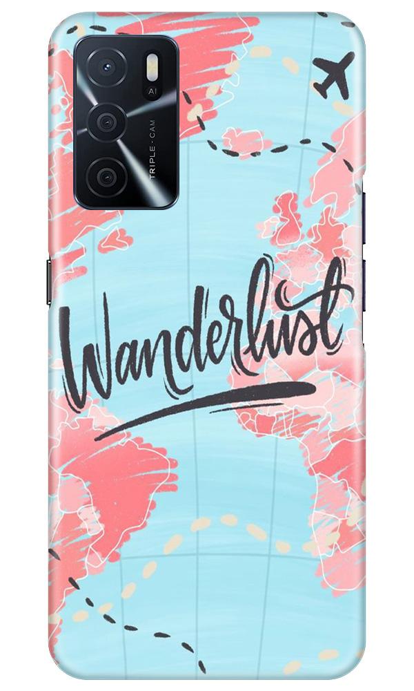 Wonderlust Travel Case for Oppo A16 (Design No. 223)