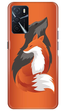 Wolf  Mobile Back Case for Oppo A16 (Design - 224)