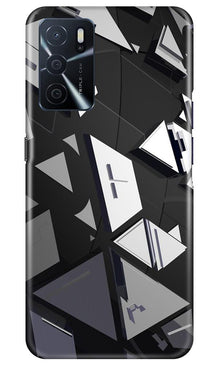 Modern Art Mobile Back Case for Oppo A16 (Design - 230)