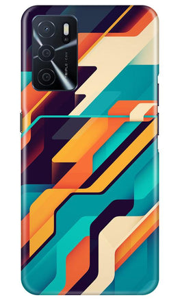 Modern Art Case for Oppo A16 (Design No. 233)
