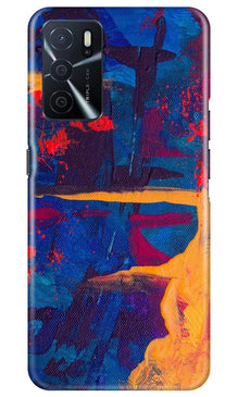 Modern Art Mobile Back Case for Oppo A16 (Design - 238)
