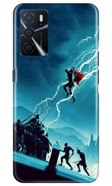 Thor Avengers Mobile Back Case for Oppo A16 (Design - 243)