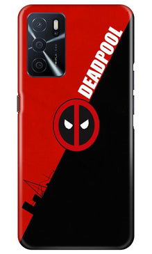 Deadpool Mobile Back Case for Oppo A16 (Design - 248)