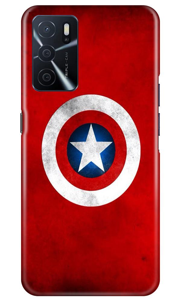 Captain America Case for Oppo A16 (Design No. 249)
