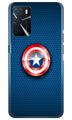 Captain America Shield Case for Oppo A16 (Design No. 253)