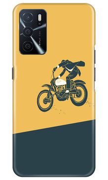 Bike Lovers Mobile Back Case for Oppo A16 (Design - 256)