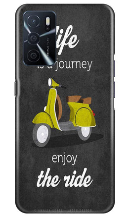 Life is a Journey Case for Oppo A16 (Design No. 261)