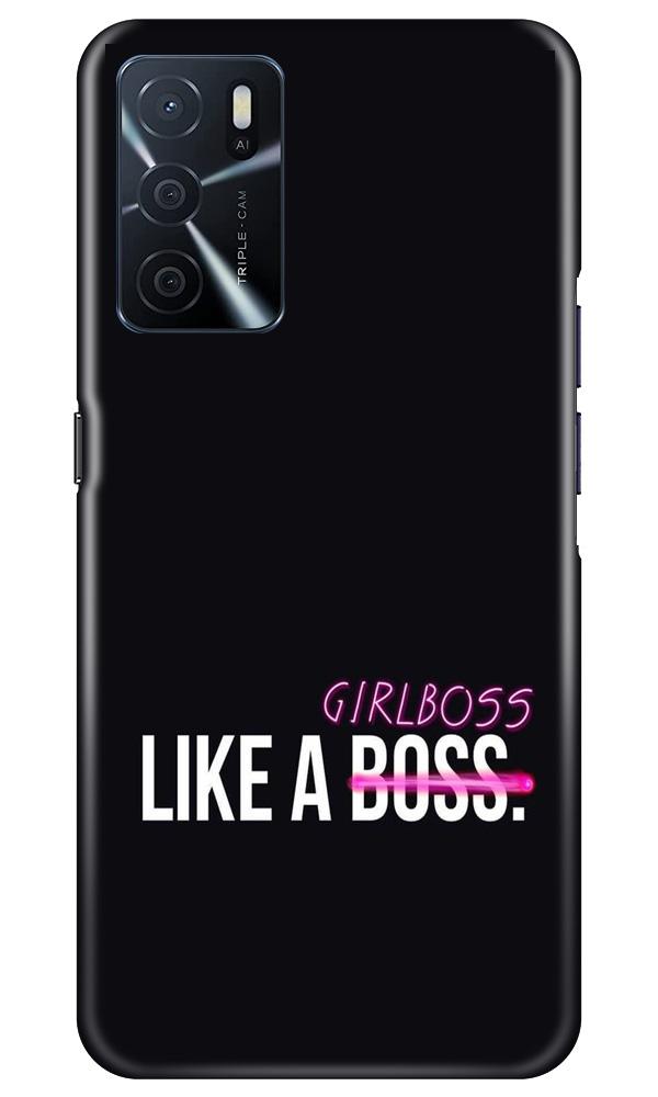 Like a Girl Boss Case for Oppo A16 (Design No. 265)