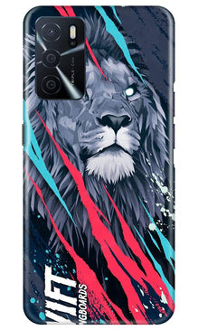 Lion Mobile Back Case for Oppo A16 (Design - 278)