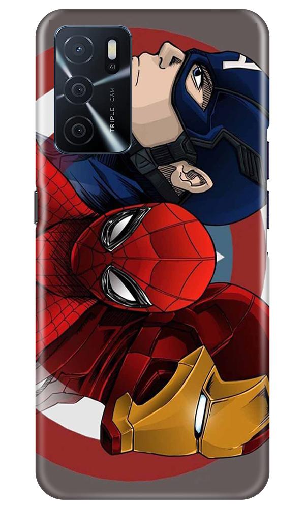 Superhero Mobile Back Case for Oppo A16 (Design - 311)