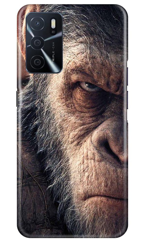 Angry Ape Mobile Back Case for Oppo A16 (Design - 316)
