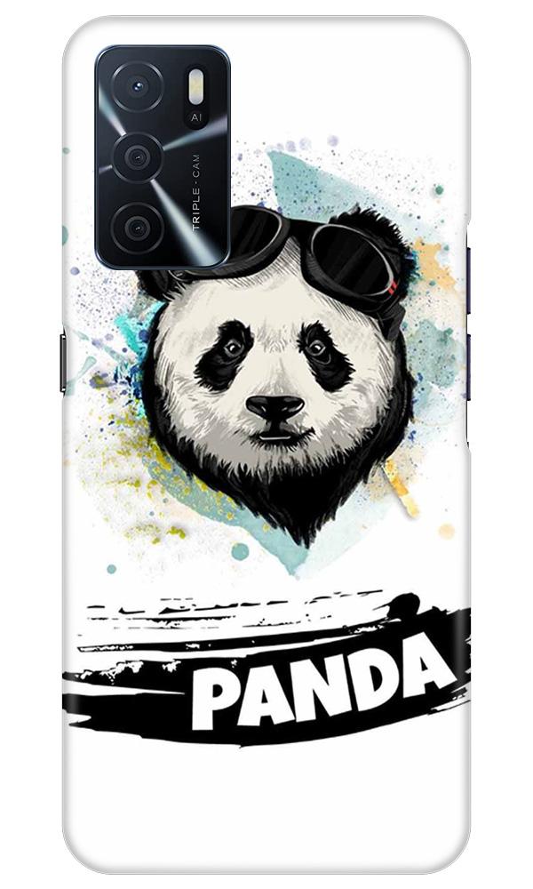 Panda Mobile Back Case for Oppo A16 (Design - 319)