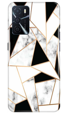 Marble Texture Mobile Back Case for Oppo A16 (Design - 322)