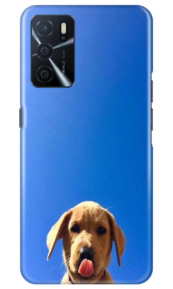Dog Mobile Back Case for Oppo A16 (Design - 332)