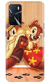 Chip n Dale Mobile Back Case for Oppo A16 (Design - 335)