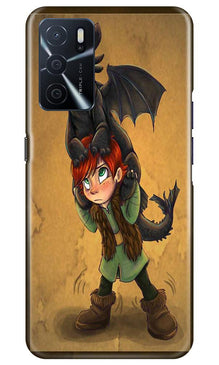 Dragon Mobile Back Case for Oppo A16 (Design - 336)
