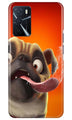 Dog Mobile Back Case for Oppo A16 (Design - 343)
