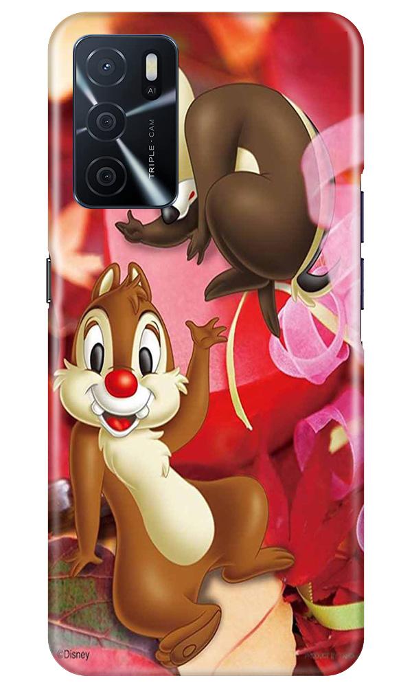 Chip n Dale Mobile Back Case for Oppo A16 (Design - 349)