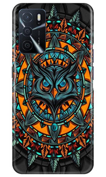 Owl Mobile Back Case for Oppo A16 (Design - 360)