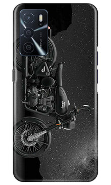 Royal Enfield Mobile Back Case for Oppo A16 (Design - 381)