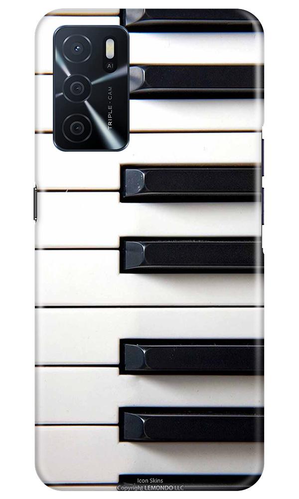 Piano Mobile Back Case for Oppo A16 (Design - 387)