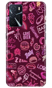 Party Theme Mobile Back Case for Oppo A16 (Design - 392)