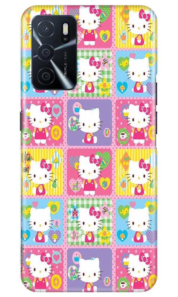 Kitty Mobile Back Case for Oppo A16 (Design - 400)
