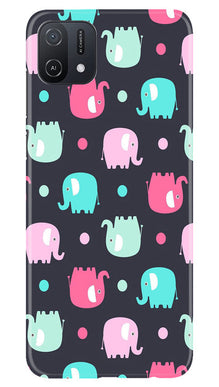 Elephant Baground Mobile Back Case for Oppo A16K (Design - 44)