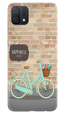 Happiness Mobile Back Case for Oppo A16K (Design - 53)