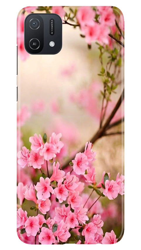 Pink flowers Case for Oppo A16K