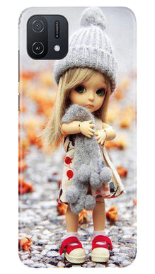 Cute Doll Mobile Back Case for Oppo A16K (Design - 93)