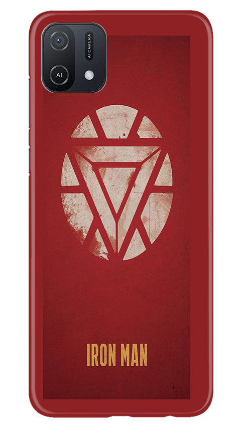 Iron Man Superhero Case for Oppo A16K  (Design - 115)