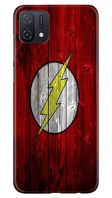 Flash Superhero Mobile Back Case for Oppo A16K  (Design - 116)