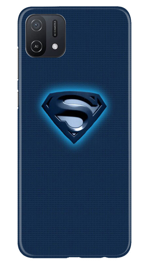Superman Superhero Case for Oppo A16K(Design - 117)