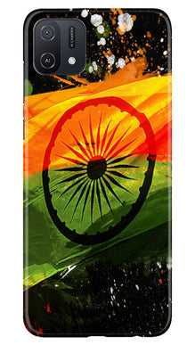 Indian Flag Mobile Back Case for Oppo A16K  (Design - 137)