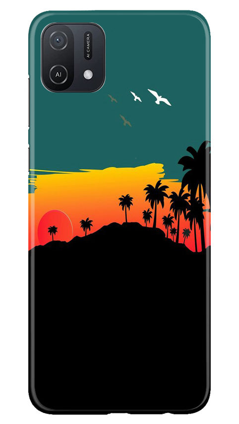 Sky Trees Case for Oppo A16K (Design - 160)