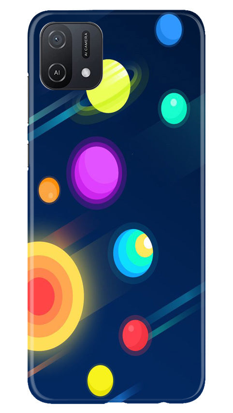 Solar Planet Case for Oppo A16K (Design - 166)