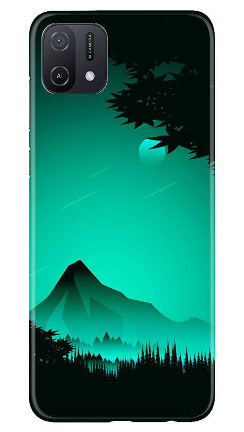 Moon Mountain Case for Oppo A16K (Design - 173)
