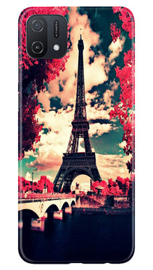Eiffel Tower Mobile Back Case for Oppo A16K (Design - 181)